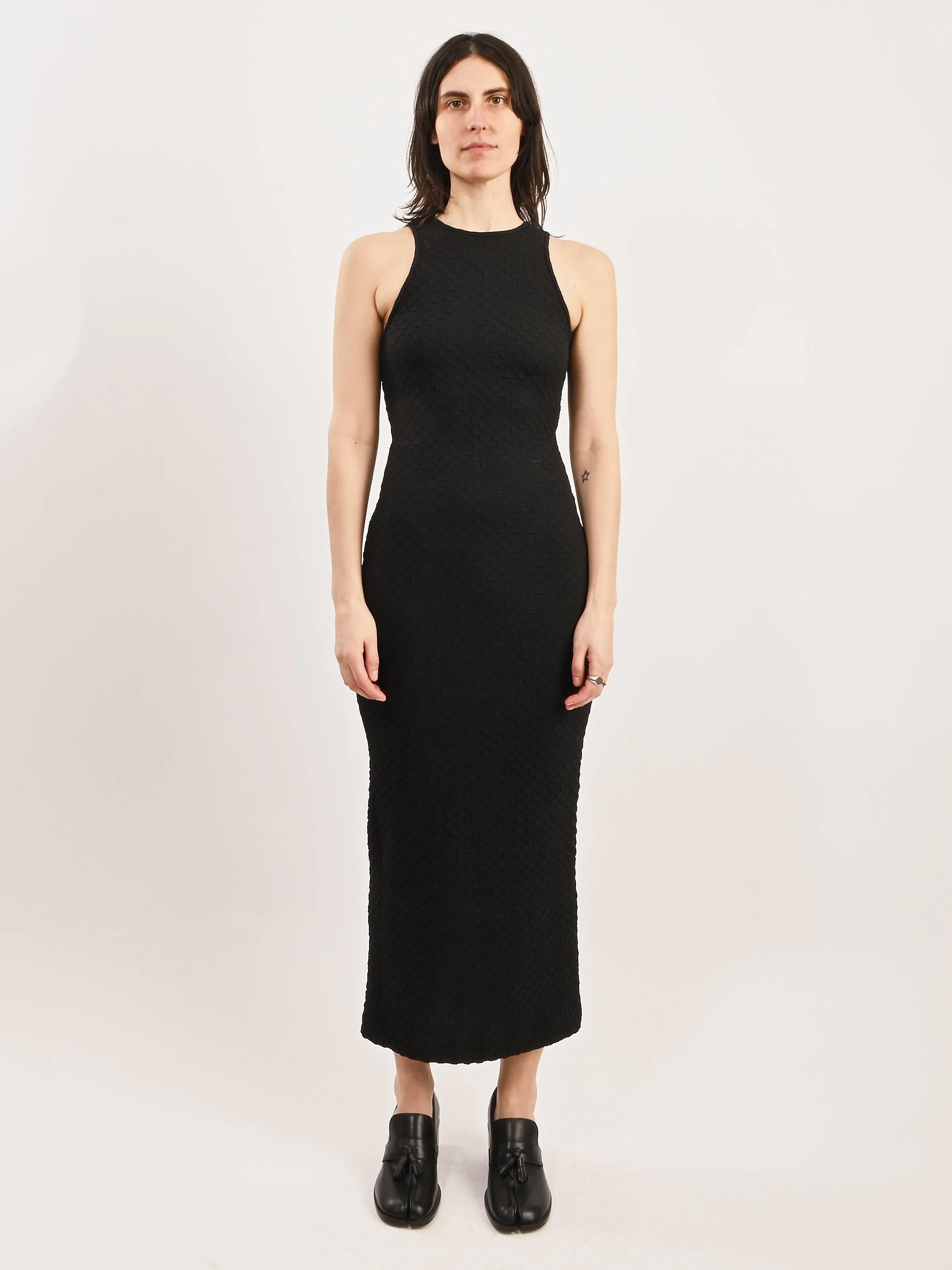 Black Racerback Maxi Dress