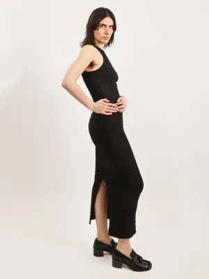 Black Racerback Maxi Dress