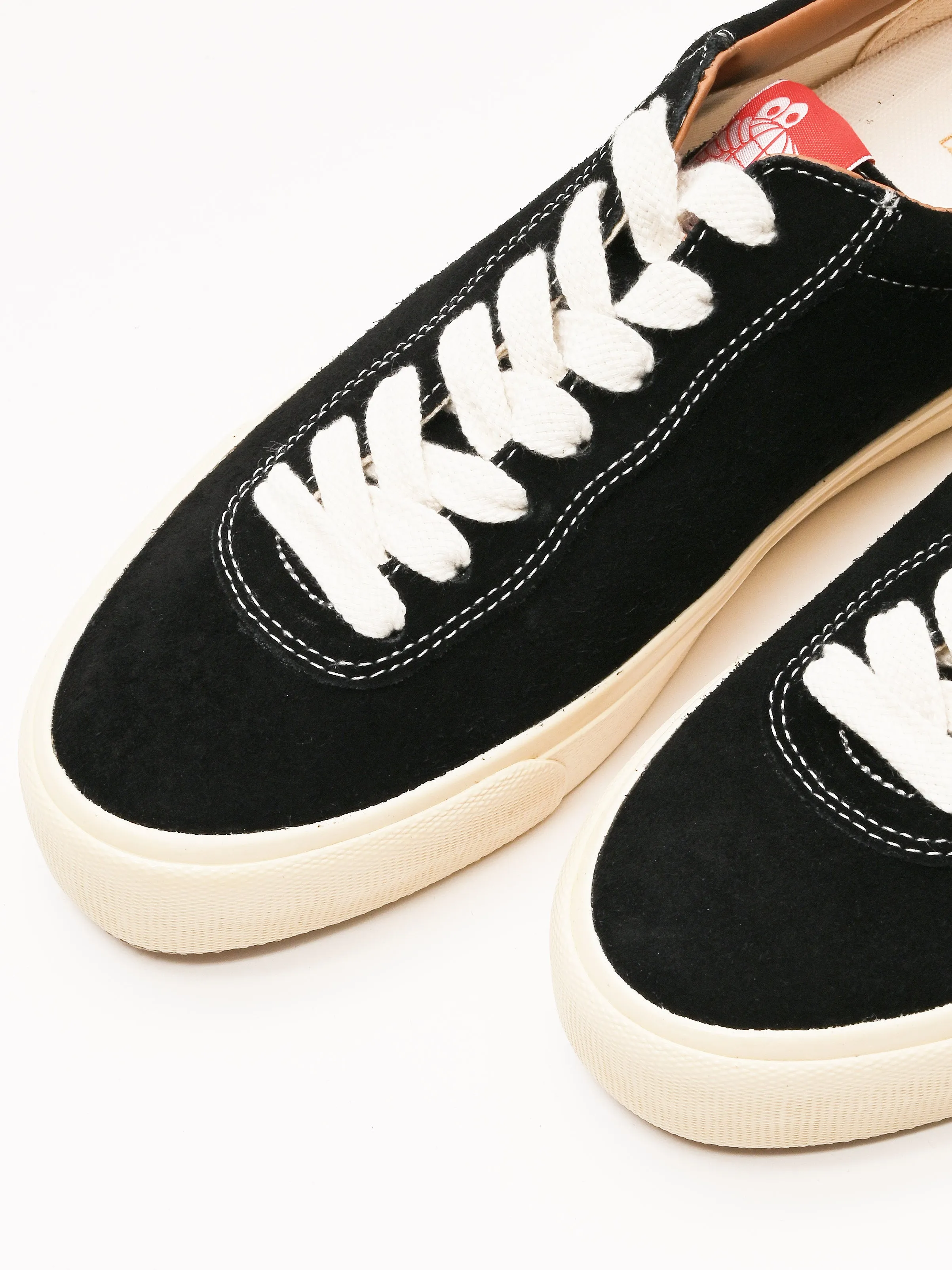 Black/White VM001 LO Suede
