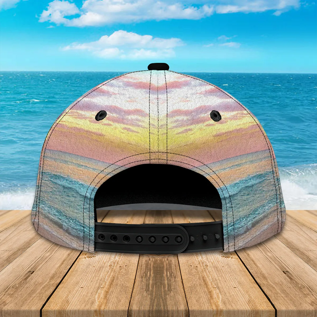 Blessed Be The Beach TA - Personalized Name Cap - Nt168 - Ct094