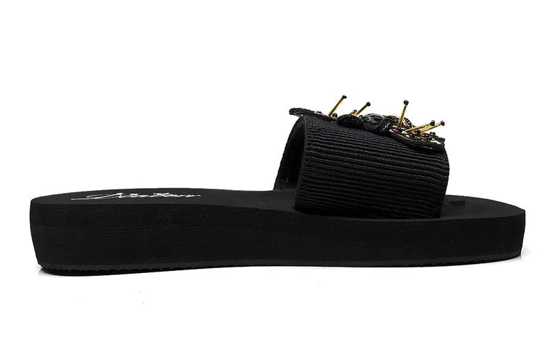 Bling Bee Women Slides
