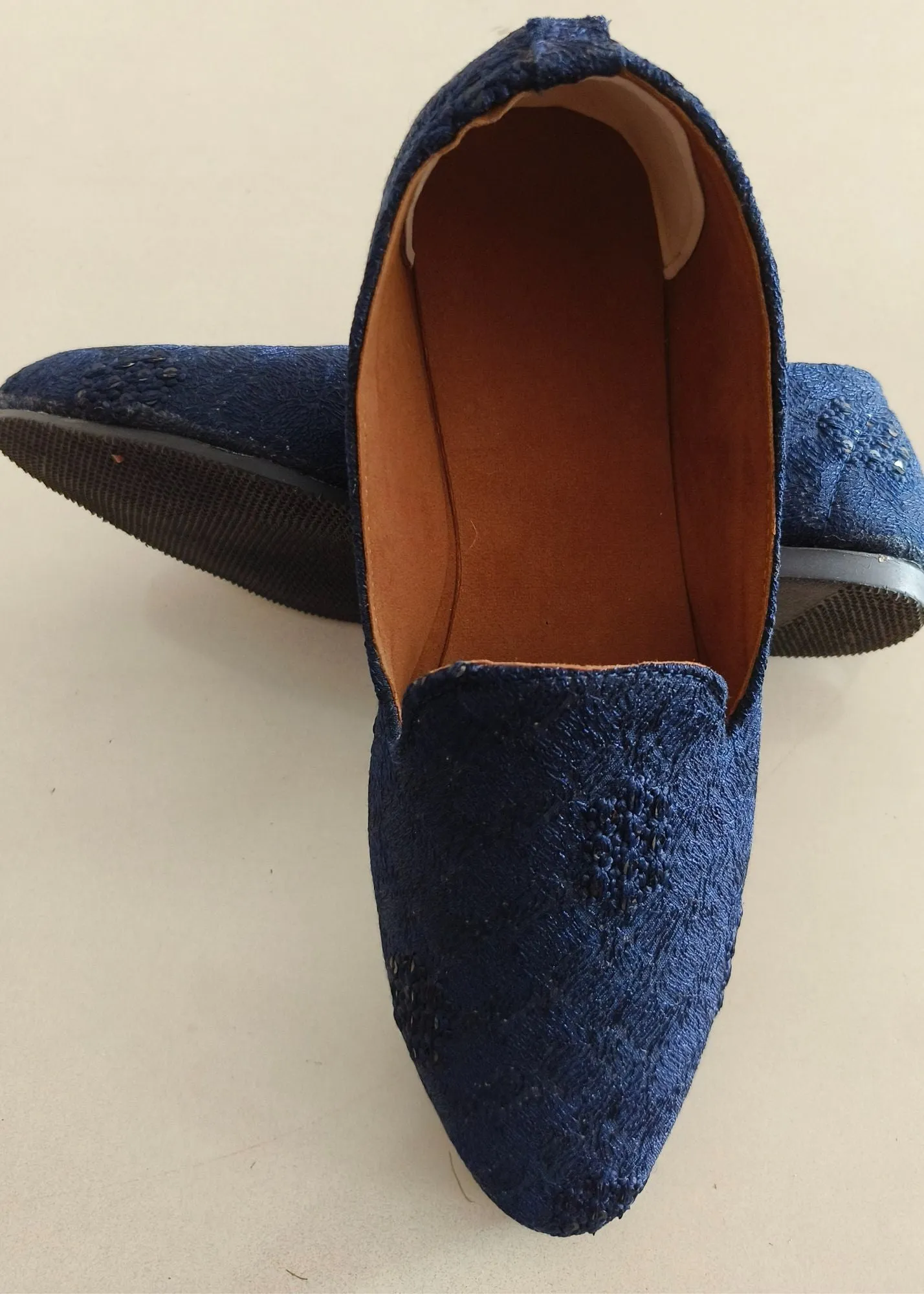 Blue Designer Loafer Shoes for Mens