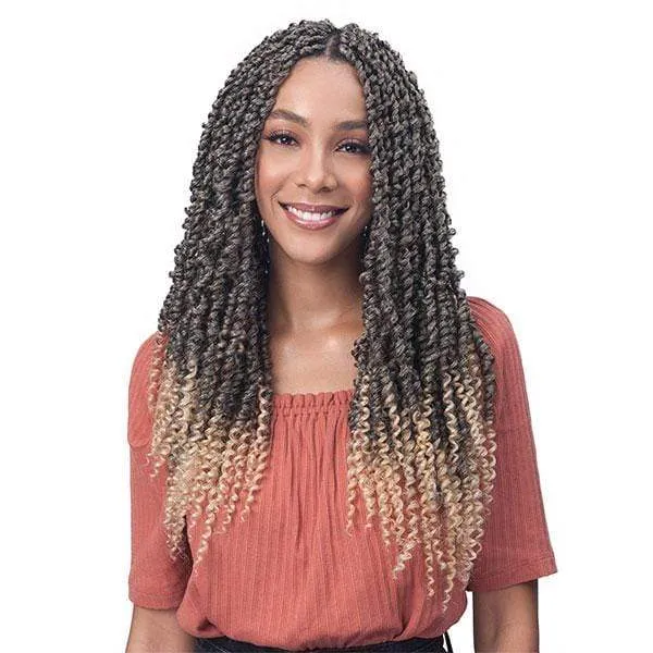 Bobbi Boss Synthetic Crochet Braid - 2X NU LOCS SPRING TWIST 18"