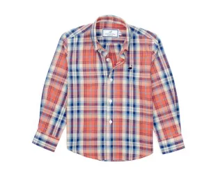 Boys Seasonal Sportshirt Fireside || Properly Tied