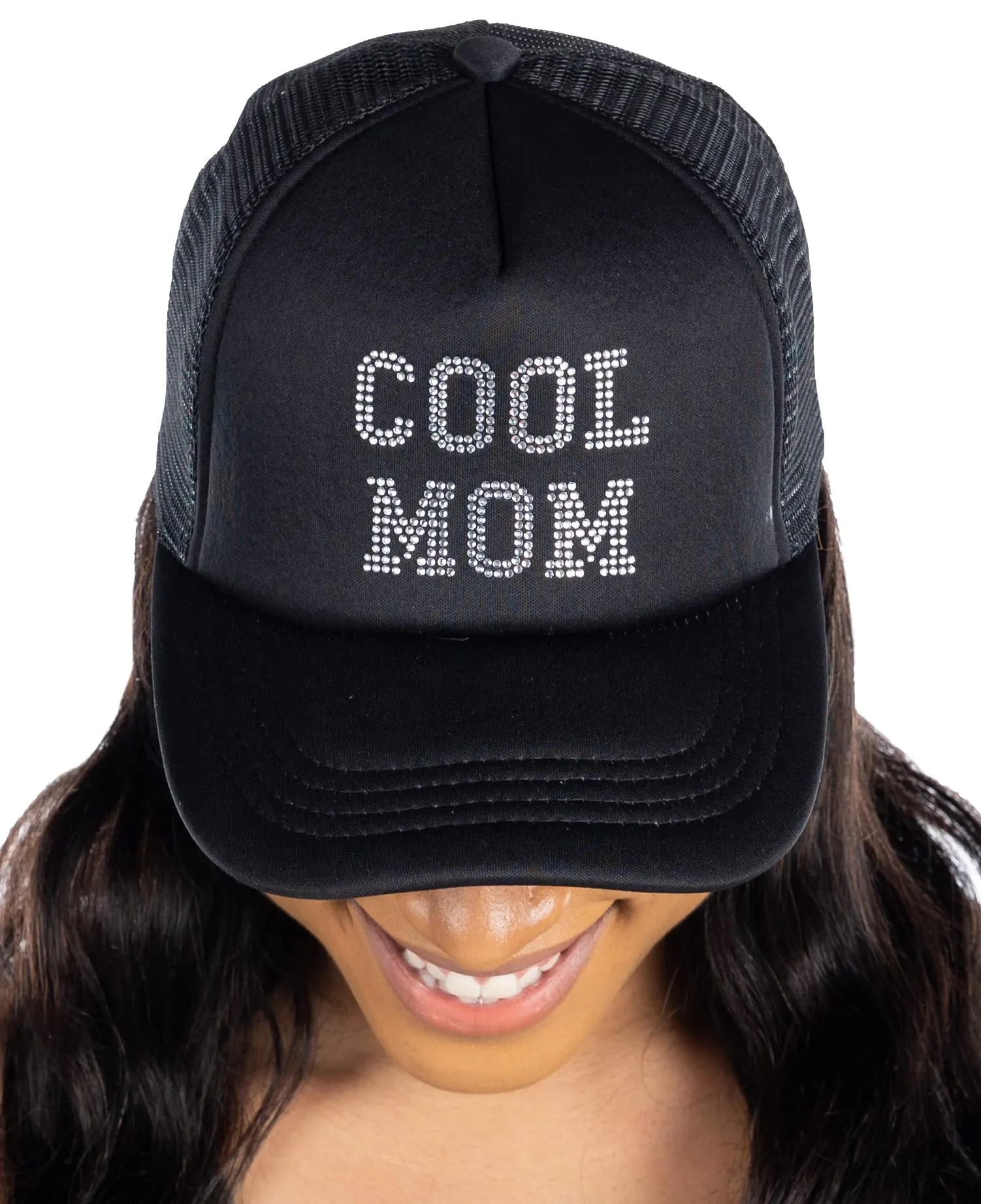 Bride - Rhinestone Embellished Trucker Hats by Funky Junque