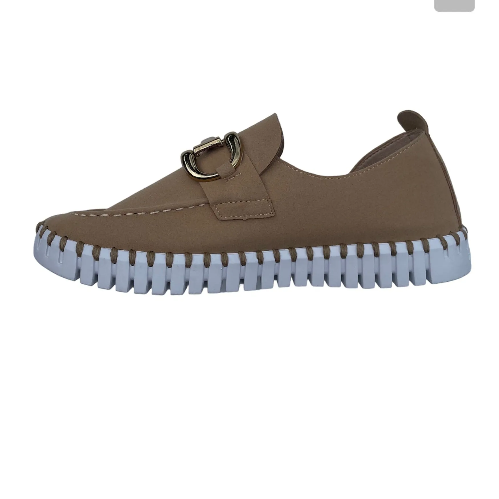 Buckle Tulip Slip-On