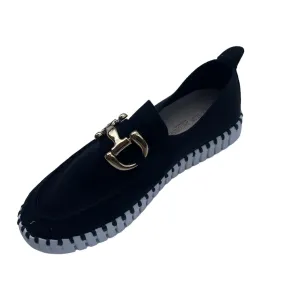 Buckle Tulip Slip-On