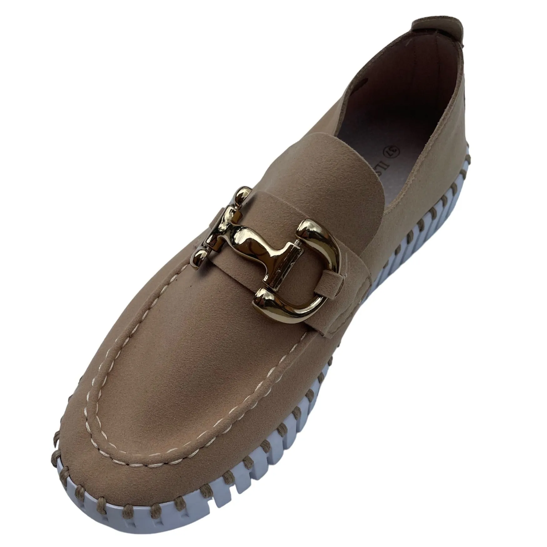 Buckle Tulip Slip-On