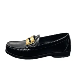 Buscemi Men's Town Loafer Black Leather Loafers