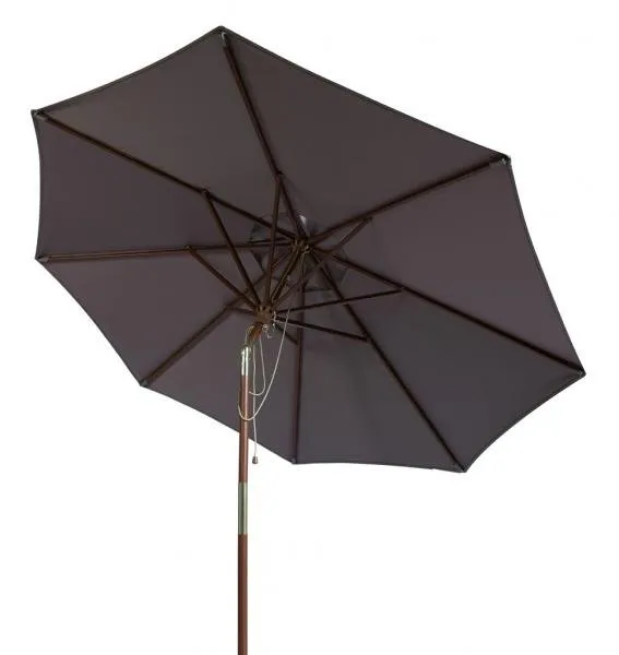 Cannes 9ft Wooden Outdoor Umbrella Design: PAT8009B
