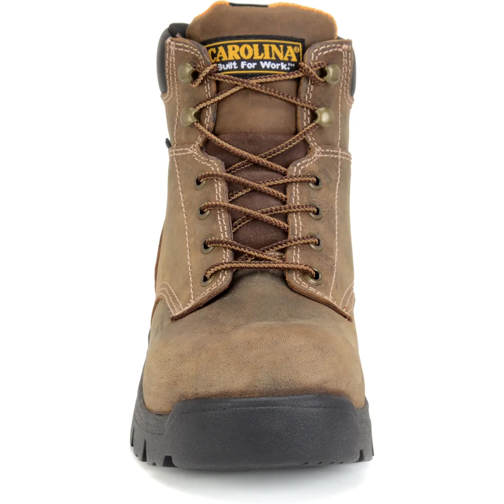 Carolina Men's Circuit 6" Composite Toe Waterproof Hiker Work Boot - Brown - CA3536