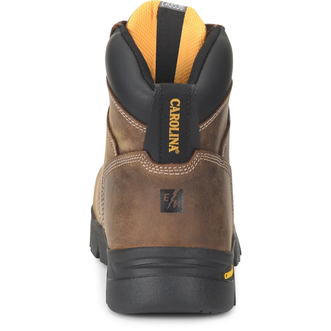 Carolina Men's Circuit 6" Composite Toe Waterproof Hiker Work Boot - Brown - CA3536
