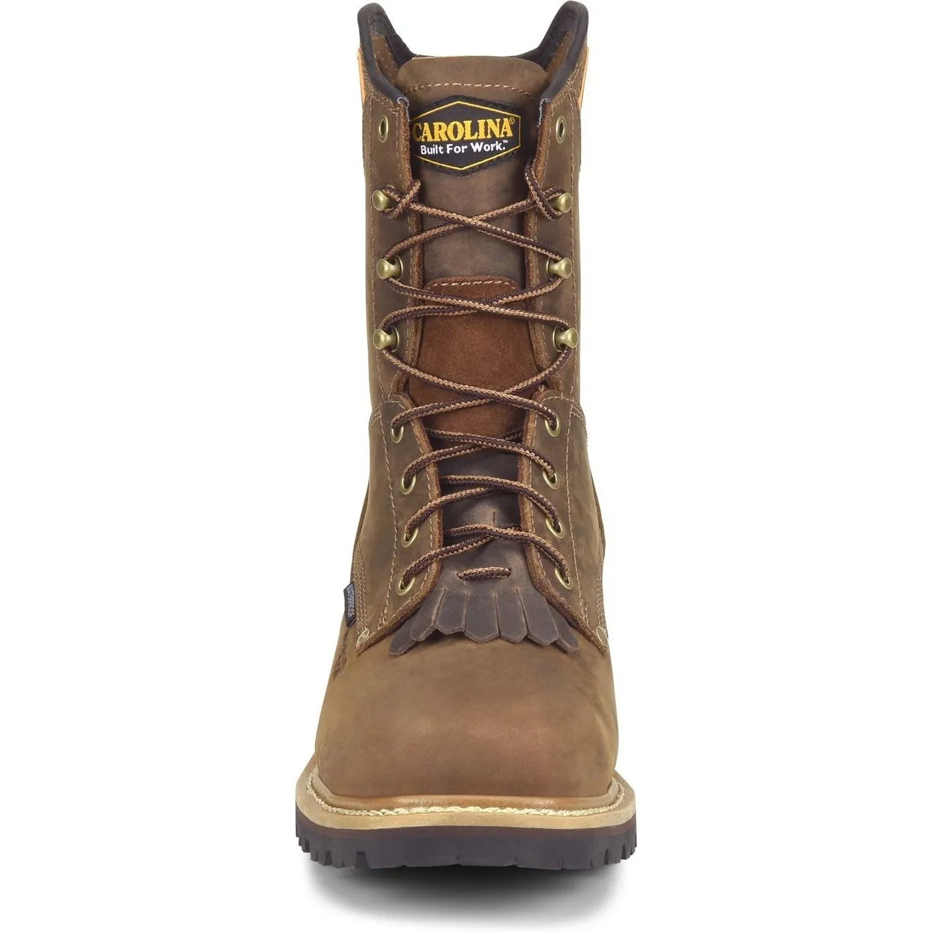 Carolina Men's Coppice 8" Composite Toe Waterproof Logger Work Boot - Brown - CA9855