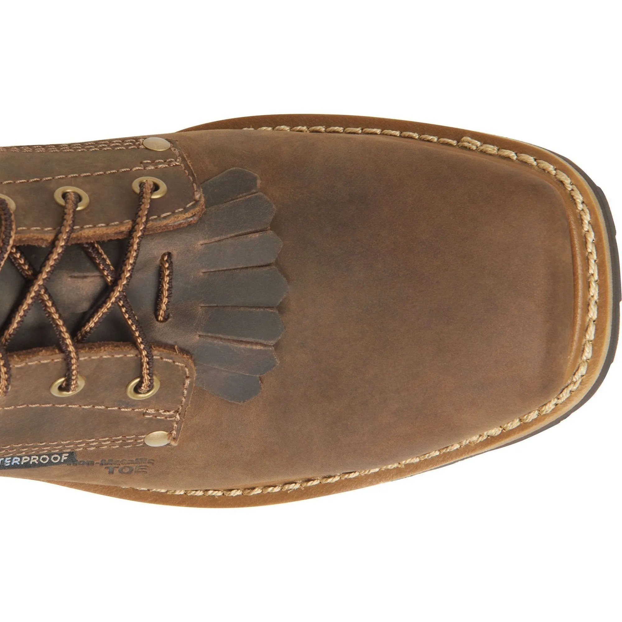 Carolina Men's Coppice 8" Composite Toe Waterproof Logger Work Boot - Brown - CA9855