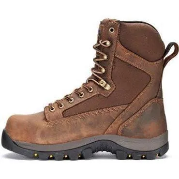Carolina Men's Forrest 8" Waterproof Ins Composite Toe Work Boot - Brown - CA4515