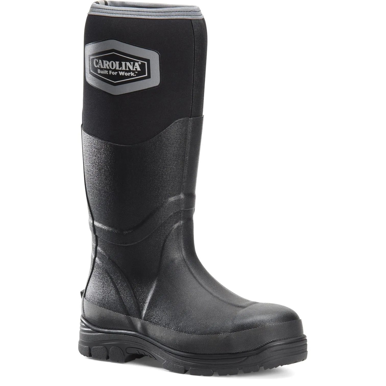 Carolina Men's Graupel 16" Steel Toe Waterproof Rubber Work Boot - Black - CA2200