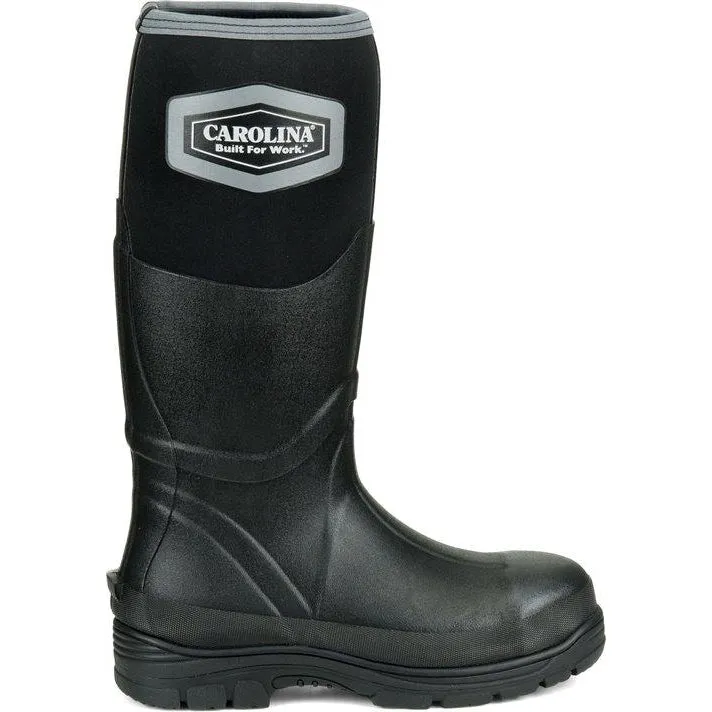 Carolina Men's Graupel 16" Steel Toe Waterproof Rubber Work Boot - Black - CA2200