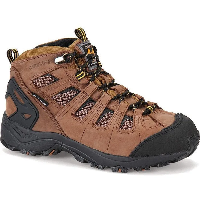 Carolina Men's Quad 5" Carbon Comp Toe Waterproof Hiker Work Boot -Brown- CA4525
