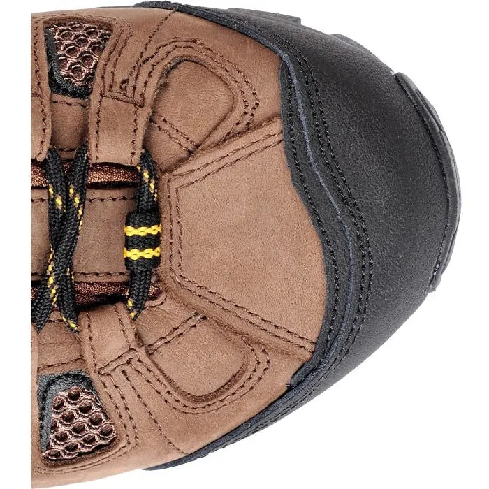 Carolina Men's Quad 5" Soft Toe Waterproof Slip Resist Hiker Boot -Brown- CA4025