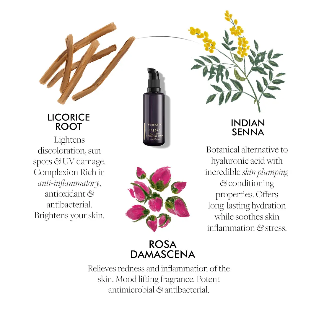 Cassia Brightening Serum Vit C   HA