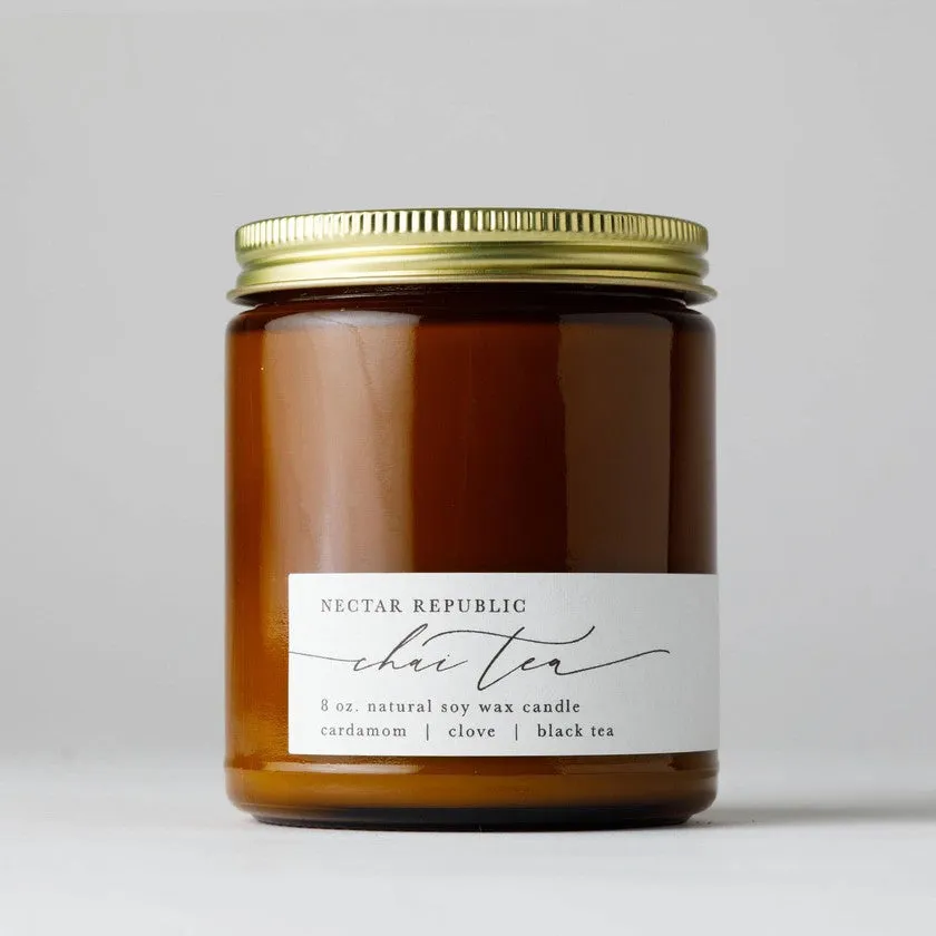 Chai Tea  Soy Candle