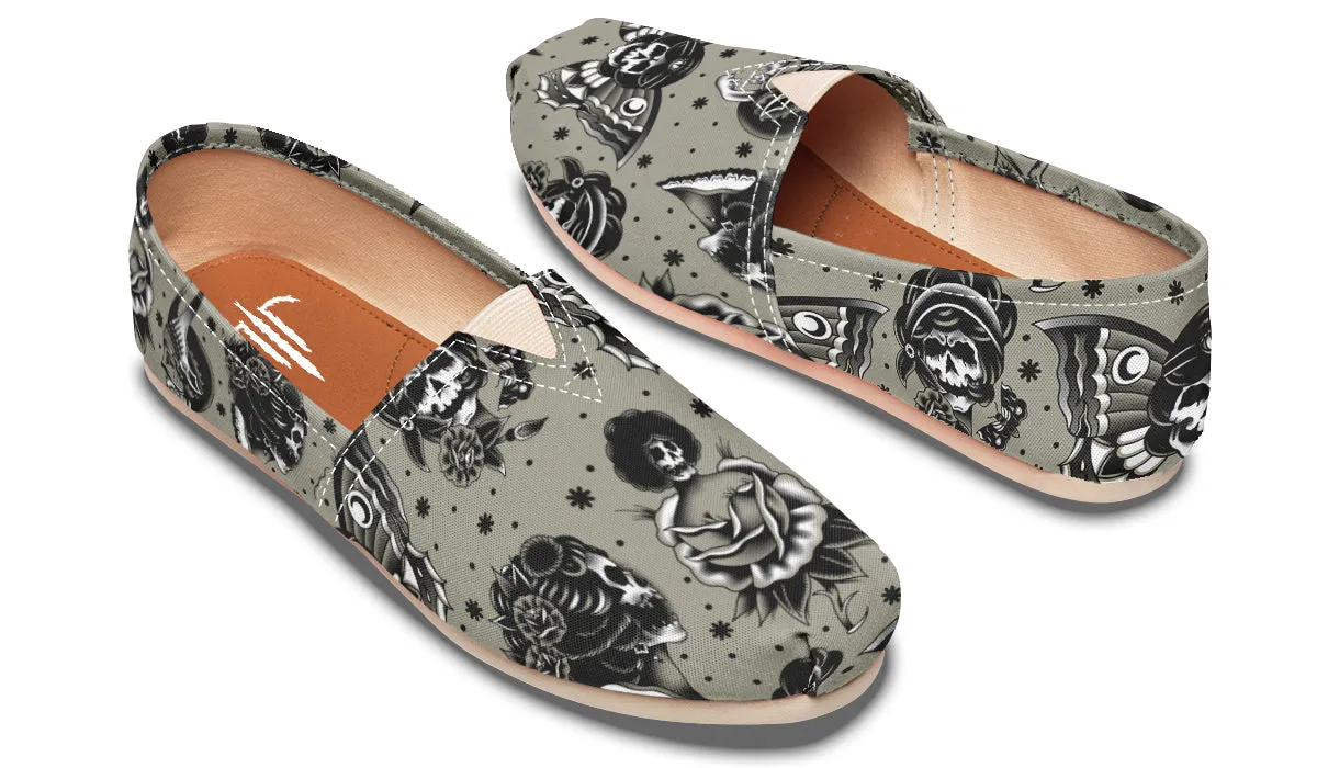 Classic Dead Girls Casual Shoes