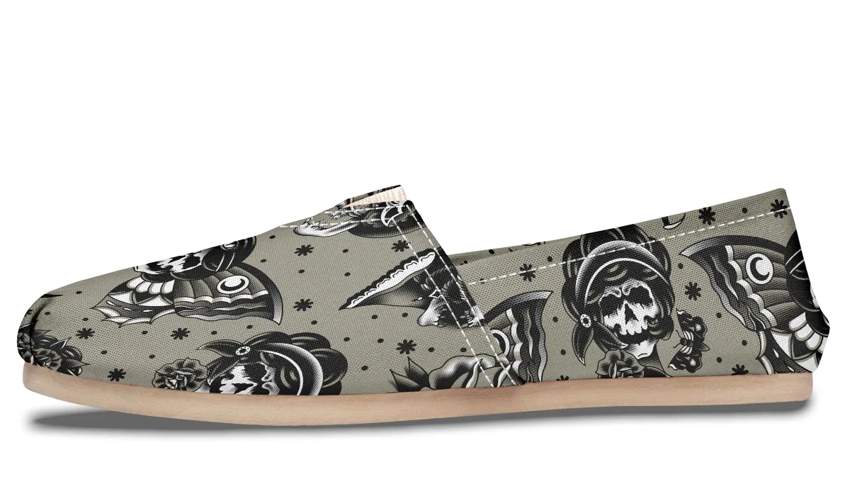 Classic Dead Girls Casual Shoes