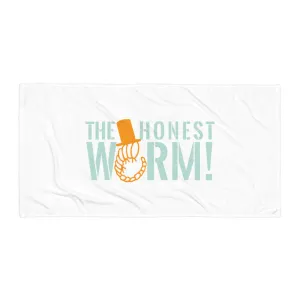 Classic Honest Worm! Logo Beach Blanket