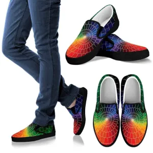 Color Spectrum Slip Ons