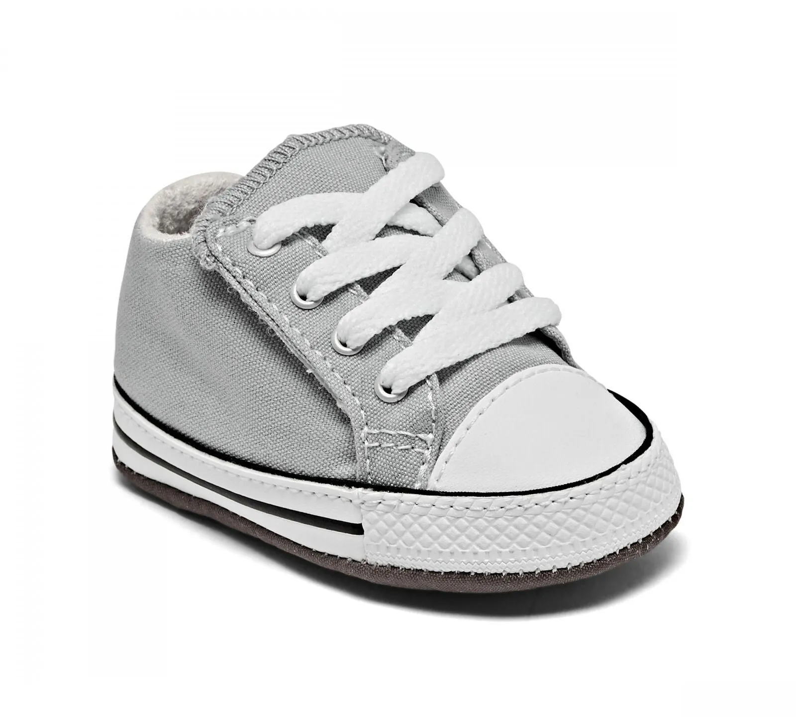 Converse Chuck Taylor All Star Cribster Canvas Crib Shoe Gray 2