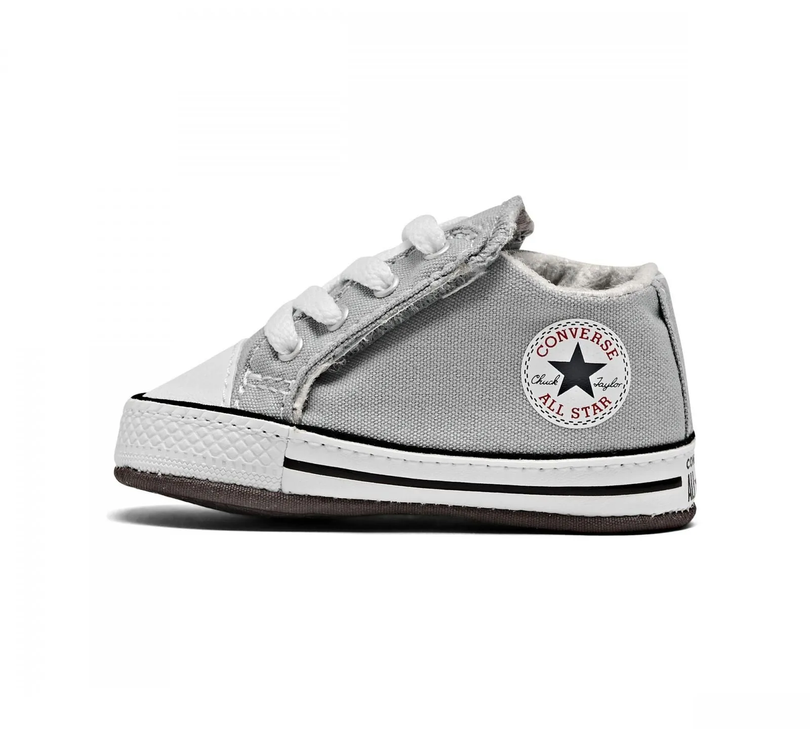 Converse Chuck Taylor All Star Cribster Canvas Crib Shoe Gray 2
