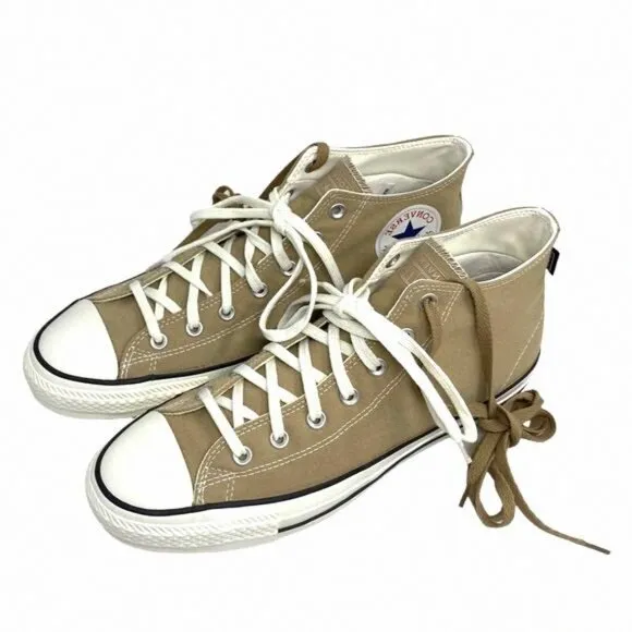 Converse Chuck Taylor Pro Mid Top Sneakers Casual Canvas A02419C Men Khaki Nomad