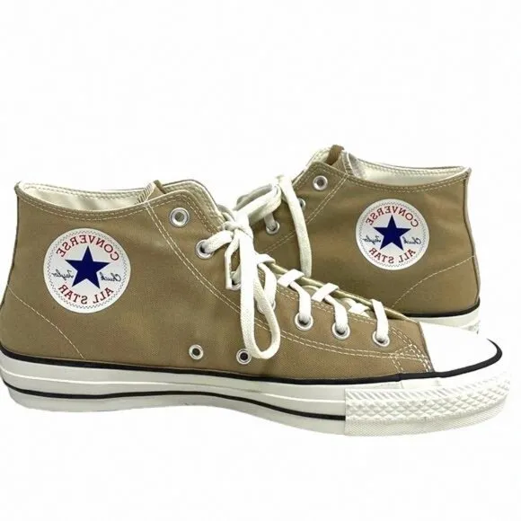 Converse Chuck Taylor Pro Mid Top Sneakers Casual Canvas A02419C Men Khaki Nomad
