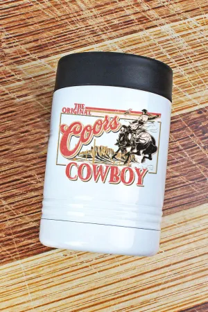 Coors Cowboy Stainless Steel Hugger 12oz