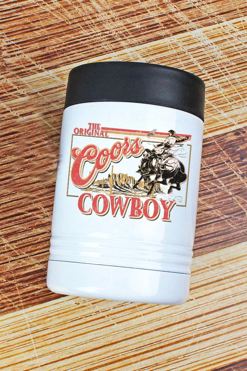 Coors Cowboy Stainless Steel Hugger 12oz