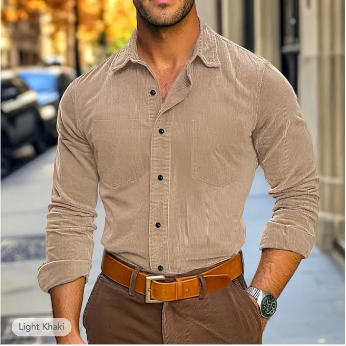 Corduroy Shirt for Fall and Winter - Jack