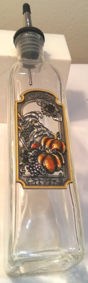 CORNUCOPIA OIL BOTTLE