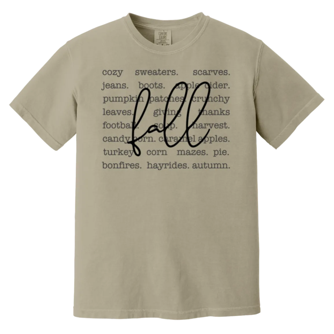 Cozy Fall Vibes Comfort Colors T-Shirt – Perfect for Autumn!