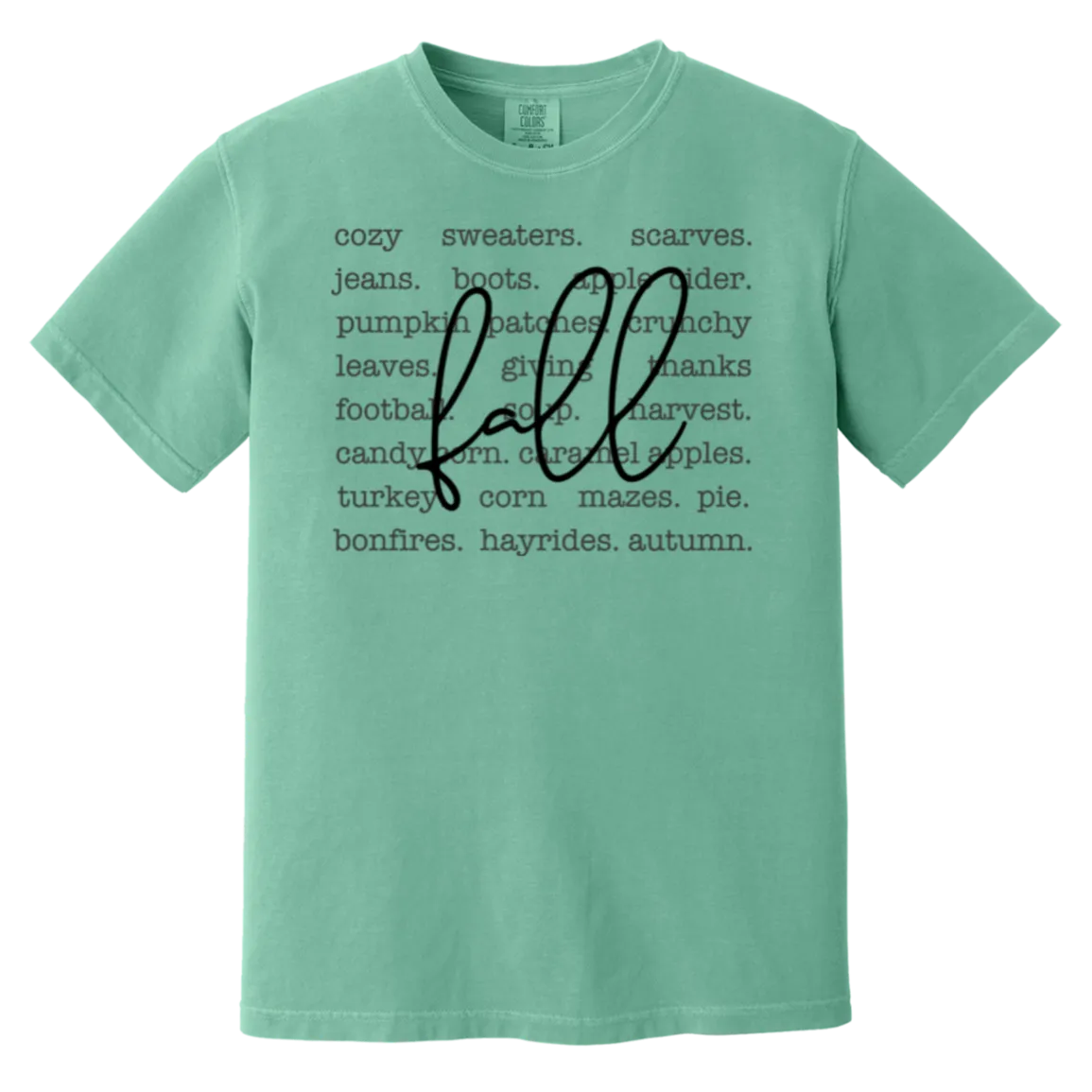 Cozy Fall Vibes Comfort Colors T-Shirt – Perfect for Autumn!