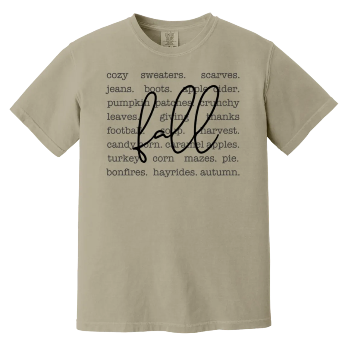 Cozy Fall Vibes Comfort Colors T-Shirt – Perfect for Autumn!