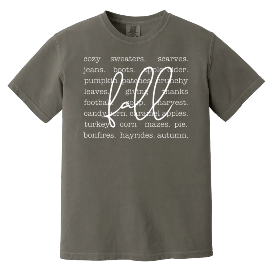 Cozy Fall Vibes Comfort Colors T-Shirt – Perfect for Autumn!