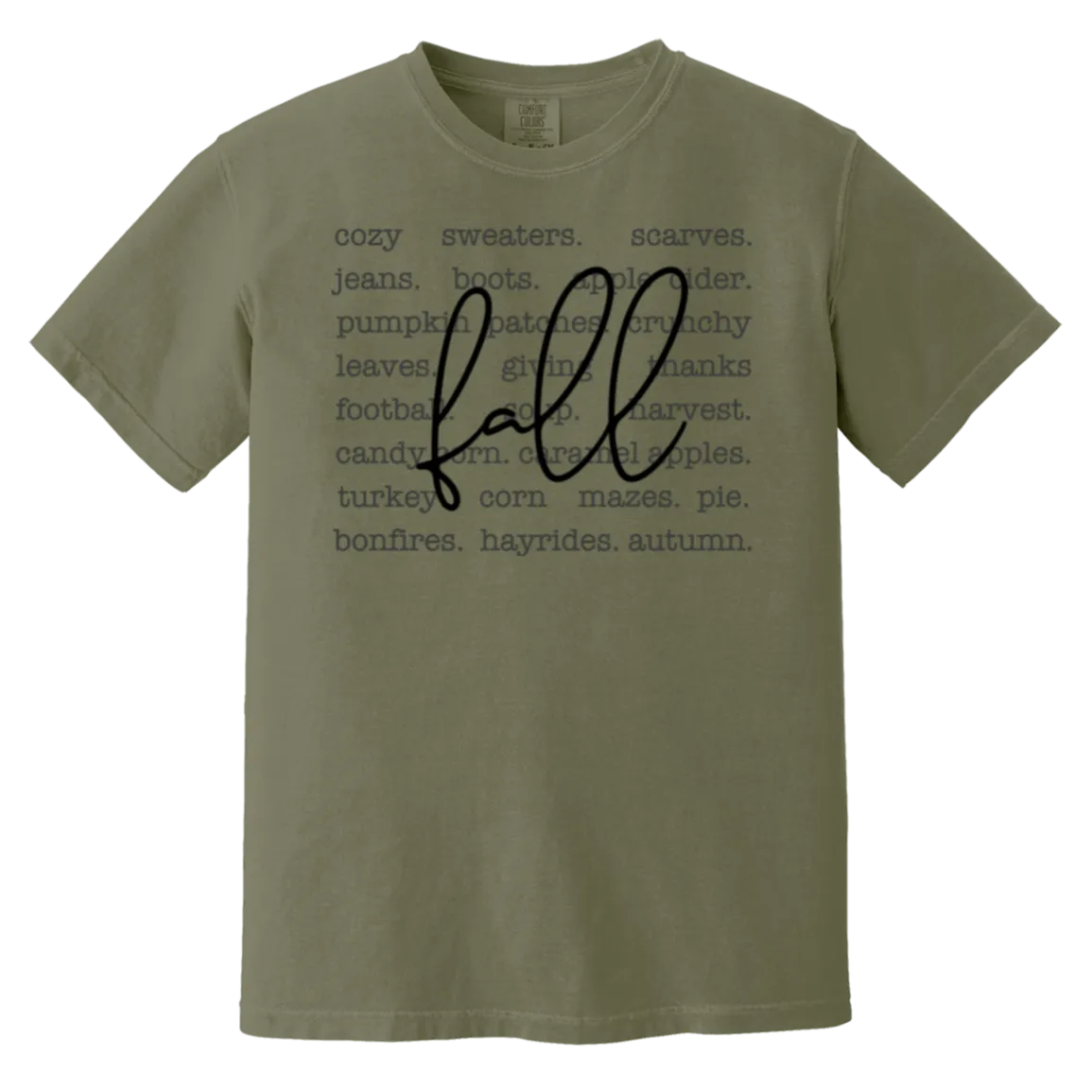 Cozy Fall Vibes Comfort Colors T-Shirt – Perfect for Autumn!