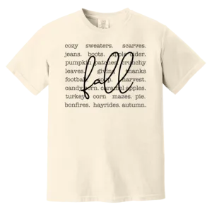 Cozy Fall Vibes Comfort Colors T-Shirt – Perfect for Autumn!