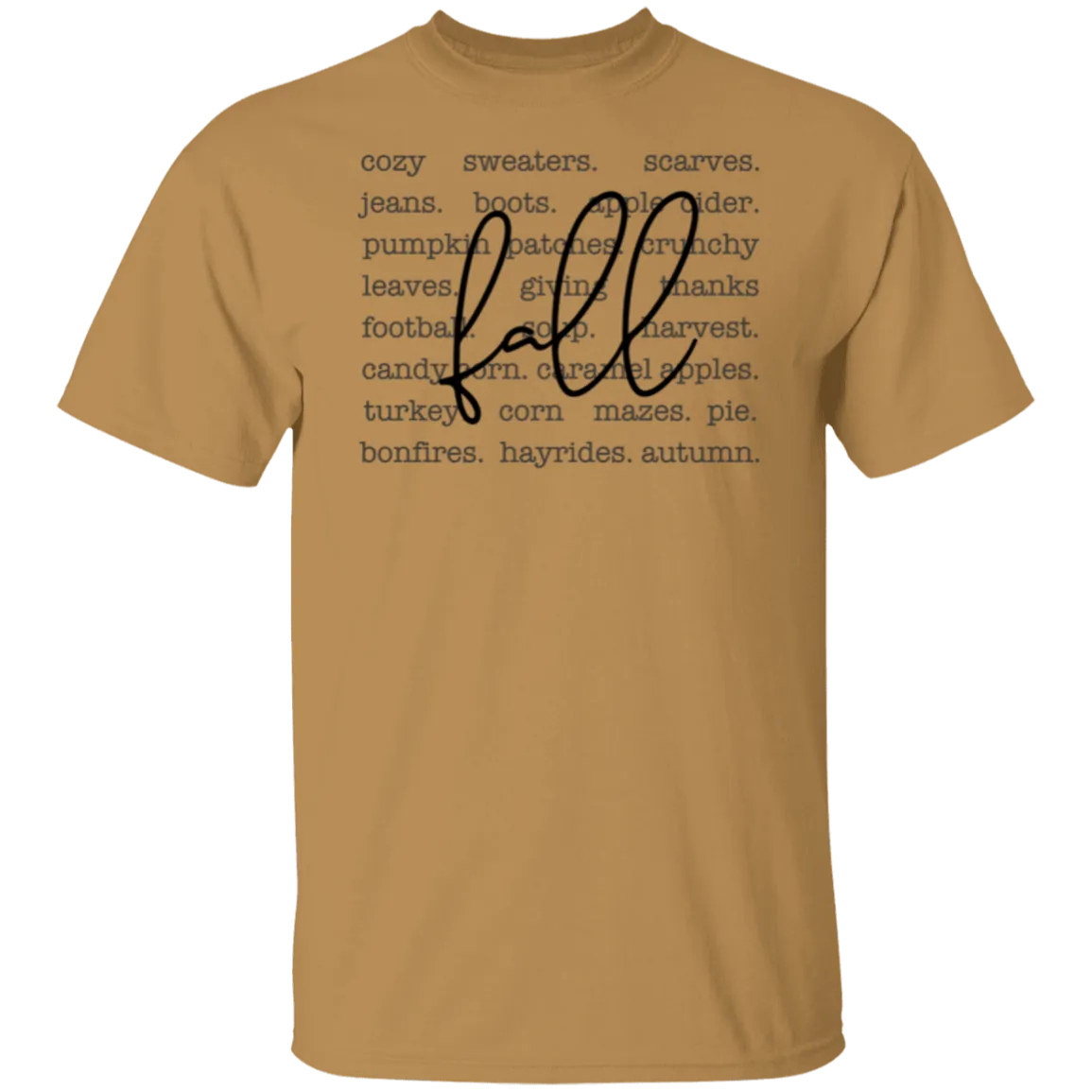 Cozy Fall Vibes Gildan T-Shirt – Perfect for Autumn!