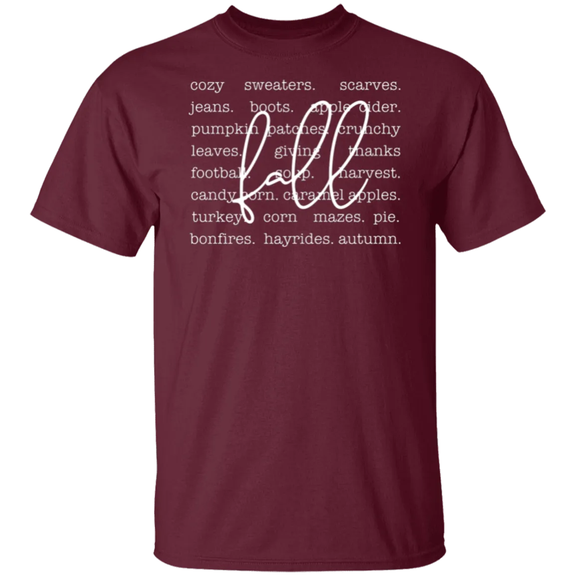 Cozy Fall Vibes Gildan T-Shirt – Perfect for Autumn!