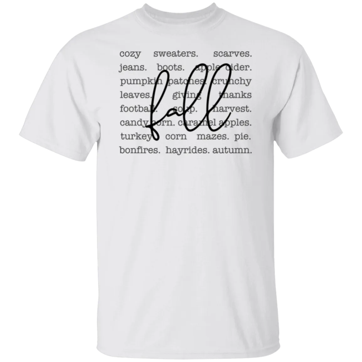 Cozy Fall Vibes Gildan T-Shirt – Perfect for Autumn!
