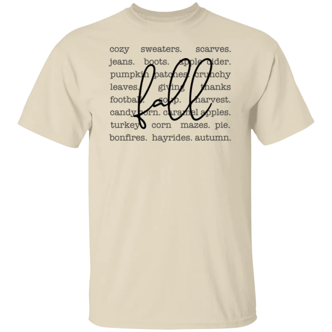 Cozy Fall Vibes Gildan T-Shirt – Perfect for Autumn!