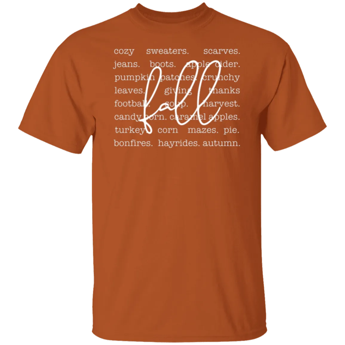 Cozy Fall Vibes Gildan T-Shirt – Perfect for Autumn!