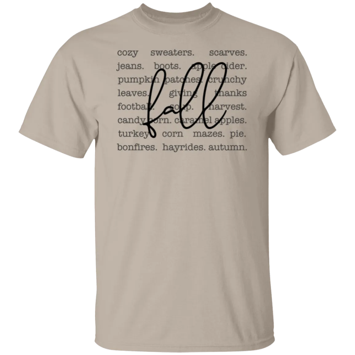 Cozy Fall Vibes Gildan T-Shirt – Perfect for Autumn!