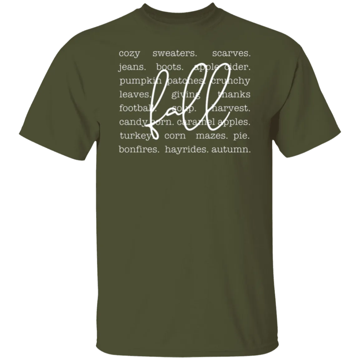 Cozy Fall Vibes Gildan T-Shirt – Perfect for Autumn!